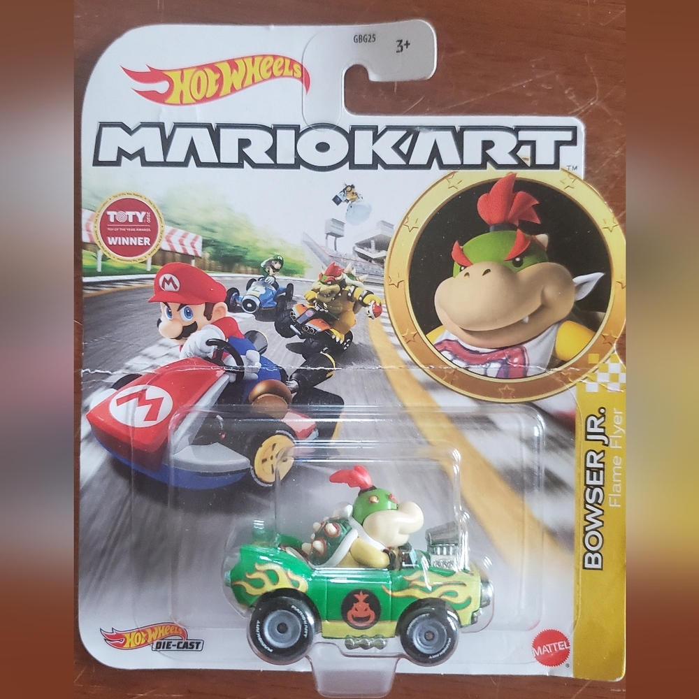 Bowser Jr Hot Wheels kart